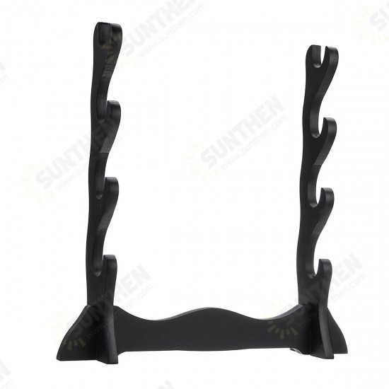 1/2/3/4 Layers All-match Samurai Equipment Katana Holder Bracket Wall-mounted Tool Holder