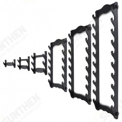 1/2/3/4/6/8/10 Layer Samurai Blade Holder Bracket Wall-mounted Tool Display Stand 1/2/3/4/6/8/10 Layer Samurai Blade Holder Bracket Wall-mounted Tool Display Stand