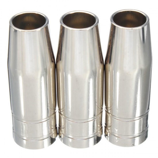 13Pcs 15AK 0.6mm/0.8mm/1.0mm Mig Welding Torch Shroud Nozzle Tip Kit