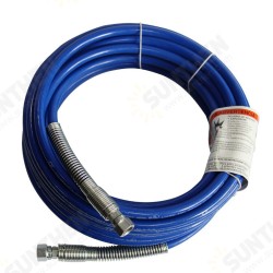 1/4inch Adapter Airless Sprayer High Pressure Hose 10/13/15/20/30M Length Paint Sprayer Spare Part for Conveying Spraying Machine 1/4inch Adapter Airless Sprayer High Pressure Hose 10/13/15/20/30M Length Paint Sprayer Spare Part for Conveying Spraying Machine