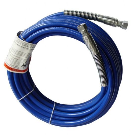 1/4inch Adapter Airless Sprayer High Pressure Hose 10/13/15/20/30M Length Paint Sprayer Spare Part for Conveying Spraying Machine