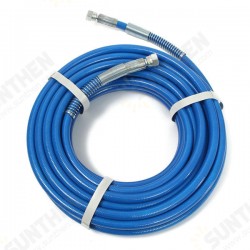 1/4 Inch 5000PSI Airless Spray Hose 15m Length Airless Sprayer Fiber Tube 1/4 Inch 5000PSI Airless Spray Hose 15m Length Airless Sprayer Fiber Tube
