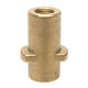 1/4 Inch Internal Thread Brass Pressure Washer Snow Foam Lance Adapter for Karcher K