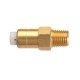 1/4 Inch Thermal Release Safety Relief Brass Valve For Pressure Washer Water Pump