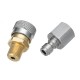 1/8 Inch BSP Quick Release Coupler Fittings Charging Adapter Kit For Air Rifles PCP 1/8 Inch BSP Quick Release Coupler Fittings Charging Adapter Kit For Air Rifles PCP