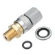 1/8 Inch BSP Quick Release Coupler Fittings Charging Adapter Kit For Air Rifles PCP 1/8 Inch BSP Quick Release Coupler Fittings Charging Adapter Kit For Air Rifles PCP