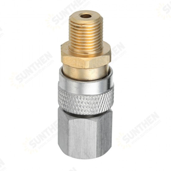 1/8 Inch BSP Quick Release Coupler Fittings Charging Adapter Kit For Air Rifles PCP 1/8 Inch BSP Quick Release Coupler Fittings Charging Adapter Kit For Air Rifles PCP