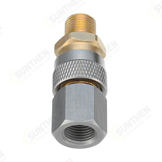 1/8 Inch BSP Quick Release Coupler Fittings Charging Adapter Kit For Air Rifles PCP 1/8 Inch BSP Quick Release Coupler Fittings Charging Adapter Kit For Air Rifles PCP