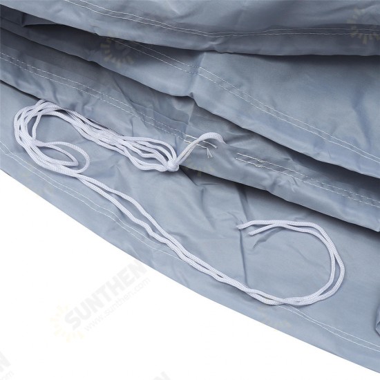 183x183x92cm/213.5x213.5x102cm Spa Tub Protective Dust Cover With Drawing String