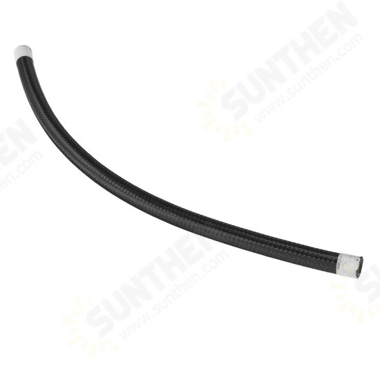 1FT AN4 AN6 AN8 AN10 Fuel Hose Oil Gas Hose Line Pipe Nylon Stainless Steel Braided 1FT AN4 AN6 AN8 AN10 Fuel Hose Oil Gas Hose Line Pipe Nylon Stainless Steel Braided