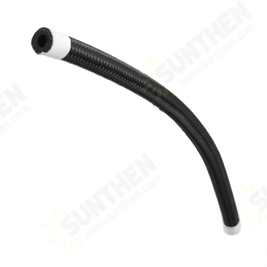 1FT AN4 AN6 AN8 AN10 Fuel Hose Oil Gas Hose Line Pipe Nylon Stainless Steel Braided 1FT AN4 AN6 AN8 AN10 Fuel Hose Oil Gas Hose Line Pipe Nylon Stainless Steel Braided