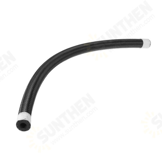 1FT AN4 AN6 AN8 AN10 Fuel Hose Oil Gas Hose Line Pipe Nylon Stainless Steel Braided 1FT AN4 AN6 AN8 AN10 Fuel Hose Oil Gas Hose Line Pipe Nylon Stainless Steel Braided
