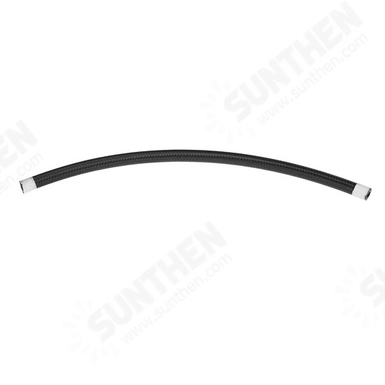 1FT AN4 AN6 AN8 AN10 Fuel Hose Oil Gas Hose Line Pipe Nylon Stainless Steel Braided 1FT AN4 AN6 AN8 AN10 Fuel Hose Oil Gas Hose Line Pipe Nylon Stainless Steel Braided