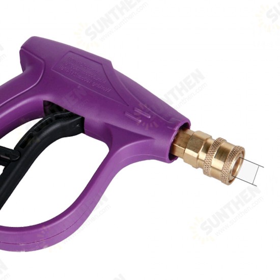 1L High Pressure Fan-shaped Adjustable Spout Purple Foam Pot Set Washer Parts for Car Washing