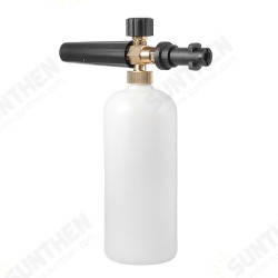1L High Pressure Foam Pot 1/4 Quick Insert Fast Interface Adjustable Nozzle Head Pure Copper PA Foam Pot 1L High Pressure Foam Pot 1/4 Quick Insert Fast Interface Adjustable Nozzle Head Pure Copper PA Foam Pot
