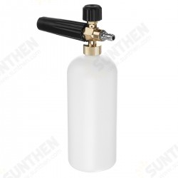 1L High Pressure Washer Snow Foam Nozzles Spray Lance Professional Car Washing Soap Spray Adapter 1L High Pressure Washer Snow Foam Nozzles Spray Lance Professional Car Washing Soap Spray Adapter