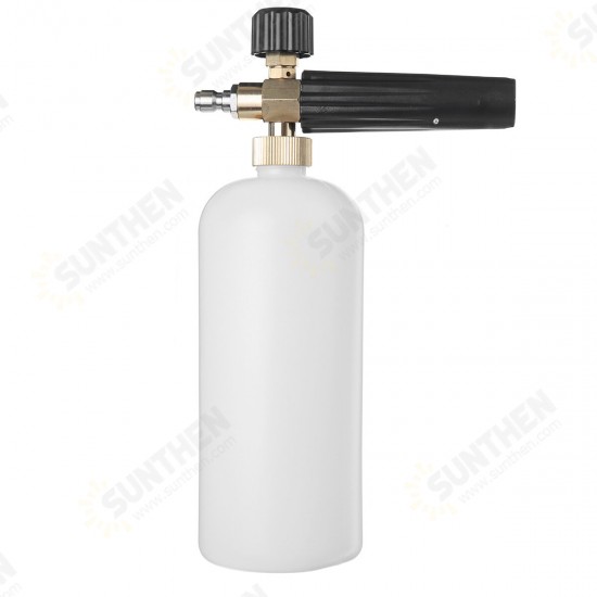 1L High Pressure Washer Snow Foam Nozzles Spray Lance Professional Car Washing Soap Spray Adapter 1L High Pressure Washer Snow Foam Nozzles Spray Lance Professional Car Washing Soap Spray Adapter