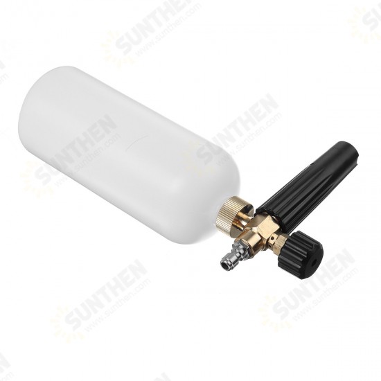 1L High Pressure Washer Snow Foam Nozzles Spray Lance Professional Car Washing Soap Spray Adapter 1L High Pressure Washer Snow Foam Nozzles Spray Lance Professional Car Washing Soap Spray Adapter