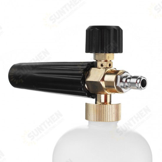 1L High Pressure Washer Snow Foam Nozzles Spray Lance Professional Car Washing Soap Spray Adapter