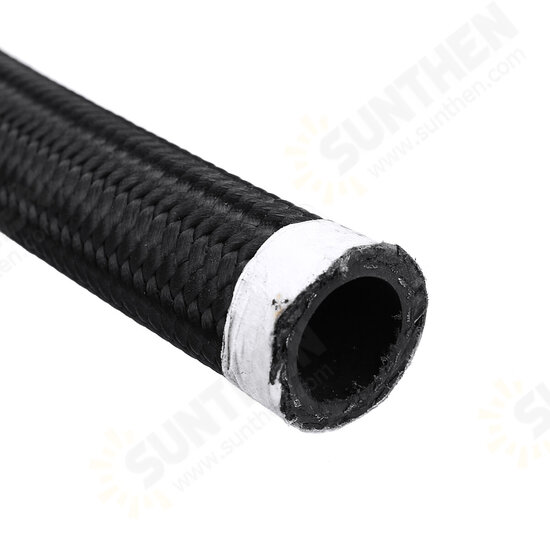 20FT AN4 AN6 AN8 AN10 Fuel Hose Oil Gas Line Pipe PTFE Nylon Stainless Steel Hose 20FT AN4 AN6 AN8 AN10 Fuel Hose Oil Gas Line Pipe PTFE Nylon Stainless Steel Hose