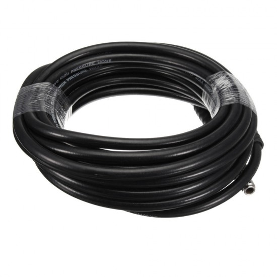 20M 5800PSI High Pressure Hose Washer Tube 3/8 Inch Quick Connect Adapter
