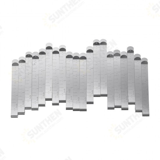 20pcs Stainless Steel Sewing Hemming Clips Measurement Ruler Quilting Supplies Sewing Clip Tools 20pcs Stainless Steel Sewing Hemming Clips Measurement Ruler Quilting Supplies Sewing Clip Tools
