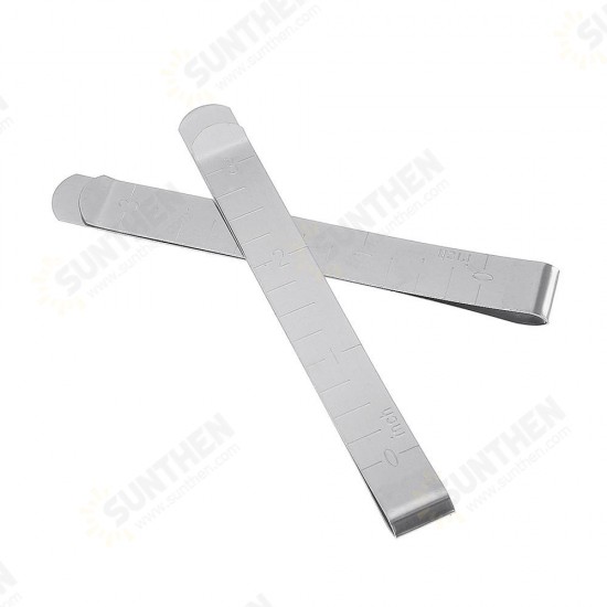 20pcs Stainless Steel Sewing Hemming Clips Measurement Ruler Quilting Supplies Sewing Clip Tools 20pcs Stainless Steel Sewing Hemming Clips Measurement Ruler Quilting Supplies Sewing Clip Tools