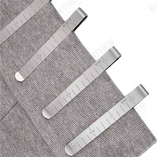 20pcs Stainless Steel Sewing Hemming Clips Measurement Ruler Quilting Supplies Sewing Clip Tools 20pcs Stainless Steel Sewing Hemming Clips Measurement Ruler Quilting Supplies Sewing Clip Tools