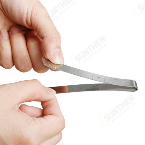 20pcs Stainless Steel Sewing Hemming Clips Measurement Ruler Quilting Supplies Sewing Clip Tools 20pcs Stainless Steel Sewing Hemming Clips Measurement Ruler Quilting Supplies Sewing Clip Tools