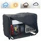 210D Oxford Cloth Black Weatherproof Waterproof Dustproof Generator Cover Protector 210D Oxford Cloth Black Weatherproof Waterproof Dustproof Generator Cover Protector