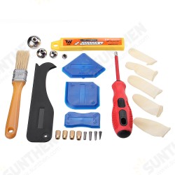 21pcs Seam Pressure Ball Sewing Agent Construction Tools Kit Ceramic Special Sewing Tools