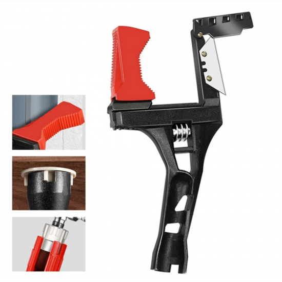 24 in 1 Adjustable Wrench Large Opening Bathroom Flume Spanner Adjustable Cutable Water Pipe Sink