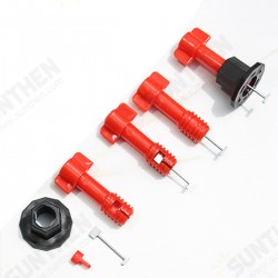 24PCS Tile Leveler Flooring Wall Leveling System Locator Spacer Balance Tool 24PCS Tile Leveler Flooring Wall Leveling System Locator Spacer Balance Tool