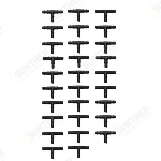 25m DIY Plant Self Watering Micro Drip Irrigation System Garden Hose Equipment Set for Garden Greenhouse 25m DIY Plant Self Watering Micro Drip Irrigation System Garden Hose Equipment Set for Garden Greenhouse