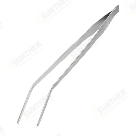 27/38/48cm Aquarium Straight/Curve Tweezer Maintenance Tools Kit For Fish Tank Live Plants Grass