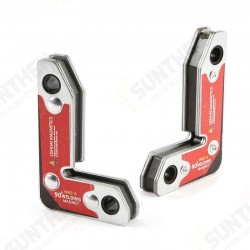 2Pcs Magnet Welding Clamp Magnetic Holder Fixer Welder Tool 30/60/90 Degree 2Pcs Magnet Welding Clamp Magnetic Holder Fixer Welder Tool 30/60/90 Degree