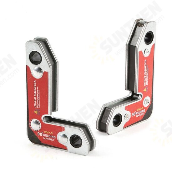 2Pcs Magnet Welding Clamp Magnetic Holder Fixer Welder Tool 30/60/90 Degree