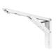 2pcs 8/10/12/14 Inch Folding Triangle Bracket Heavy Duty Steel L-Shaped Storage Wall Shelf Bracket