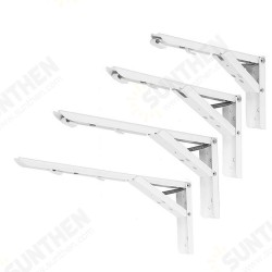 2pcs 8/10/12/14 Inch Folding Triangle Bracket Heavy Duty Steel L-Shaped Storage Wall Shelf Bracket 2pcs 8/10/12/14 Inch Folding Triangle Bracket Heavy Duty Steel L-Shaped Storage Wall Shelf Bracket