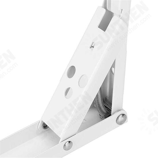 2pcs 8/10/12/14 Inch Folding Triangle Bracket Heavy Duty Steel L-Shaped Storage Wall Shelf Bracket