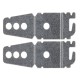 2pcs 8269145 Dish Washer Mounting Undercounter Bracket For Whirlpool Dishwasher 2pcs 8269145 Dish Washer Mounting Undercounter Bracket For Whirlpool Dishwasher