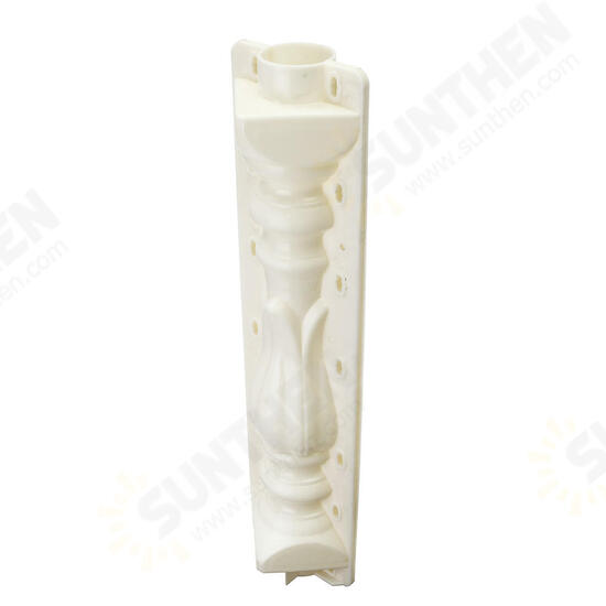 2pcs Mould Balustrades Mold for Concrete Plaster Cement Garden Plastic Casting