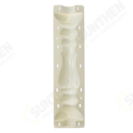 2pcs Mould Balustrades Mold for Concrete Plaster Cement Garden Plastic Casting