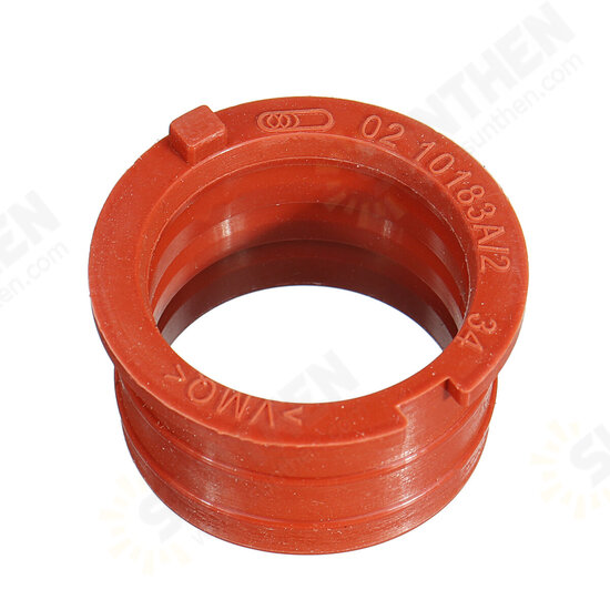 2pcs Red Turbo & Breather Intake Seal Kit For Mercedes-Benz OM642 #A6420940080 #A6420940580