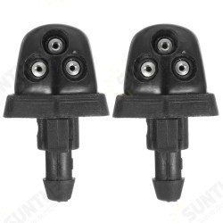 2pcs Windshield Wiper Water Spray Jet Nozzle for Suzuki Swift Alto SX4 Liana