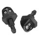 2pcs Windshield Wiper Water Spray Jet Nozzle for Suzuki Swift Alto SX4 Liana