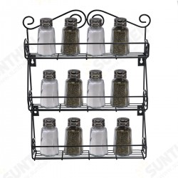 3 Tier Kitchen Bottle Spice Rack Jar Holder Storage Shelf Organizer Wall Mount 3 Tier Kitchen Bottle Spice Rack Jar Holder Storage Shelf Organizer Wall Mount