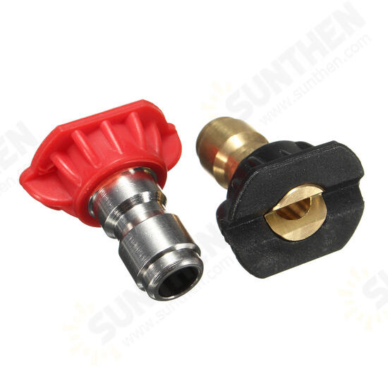 3000PSI High Pressure Water Gun Adapter With 5pcs Nozzles for High Pressure Water Cleaner