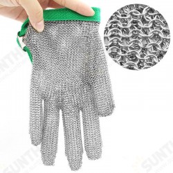304 Stainless Steel Protective Gloves Grade Level 5 Cut Resistant Gloves Mesh Metal Wire Glove for Mechanical Operation Handling Hand Protection 304 Stainless Steel Protective Gloves Grade Level 5 Cut Resistant Gloves Mesh Metal Wire Glove for Mechanical Operation Handling Hand Protection