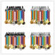 32 Medals Holder Sport Stainless Steel Running Medal Hanger Display Rack Decorations